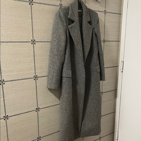 Elegant Gray Women's Coat